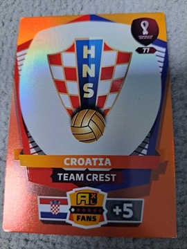 FIFA World Cup Qatar 77 Team Crest Croatia