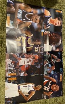 Plakaty Gwiazdy NBA 42x29 dwustronne pakiet 3