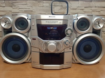 Wieża Panasonic SA-AK410 MP3 CD Stereo 300W