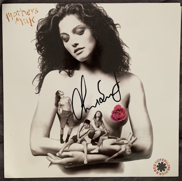 Red Hot Chili Peppers Mother’s Milk winyl autograf