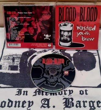 Blood for Blood - Wasted Youth Brew cd