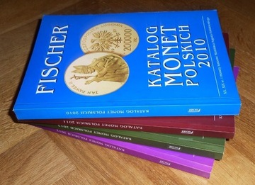 FISCHER katalog monet polskich 2010 2011 2012 2013
