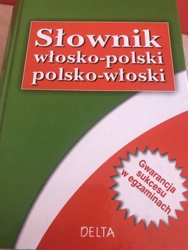 Słownik włosko-polski polsko-włoski