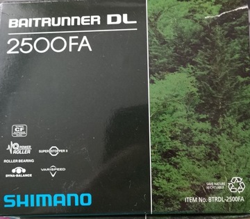 Kołowrotek z wolnym biegiem Shimano Bairunner DL 2500 FA
