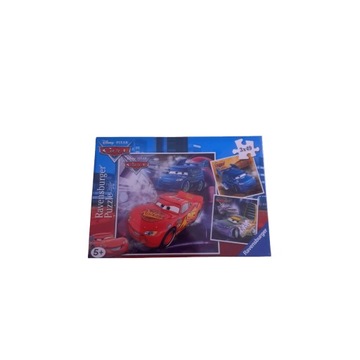 Puzzle Cars Auta Zygzak  3x49 elementów 093052