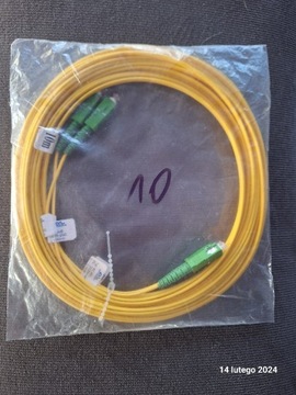 PATCHCORD DUPLEX SC/APC-SC/APC 10m 2mm OPTOMER