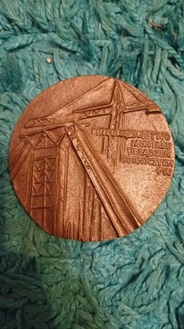 Pamiatkowy medal  z 1985 roku Katowice 