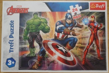 Puzzle MARVEL AVENGERS 24 szt