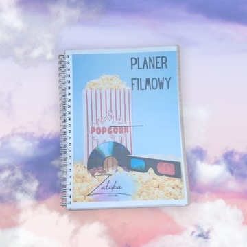 Planer Filmowy format A5 ręcznie wykonany