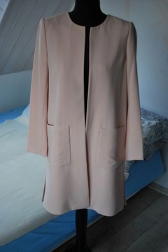 H&M nowy minimalistyczny płaszcz 38 M j zara mango