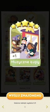 Muzyczne łupy Monopoly Go