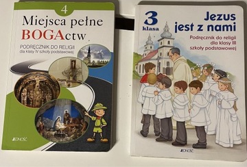 Książki do religii kl. 3,4