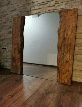 Lustro Rustykalne Loft drewno Różne wymiary 