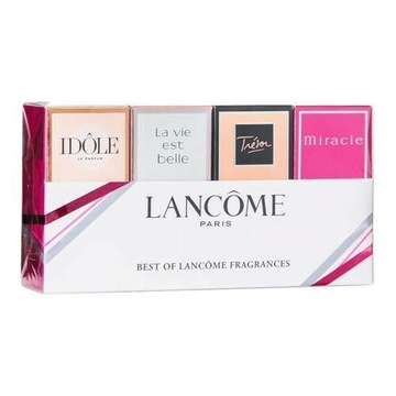 Lancome Idole + La vie est Belle+ Tresor+ Miracle