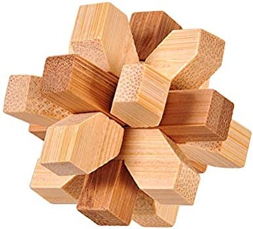 Puzzle z drewna zabawka ekologiczna