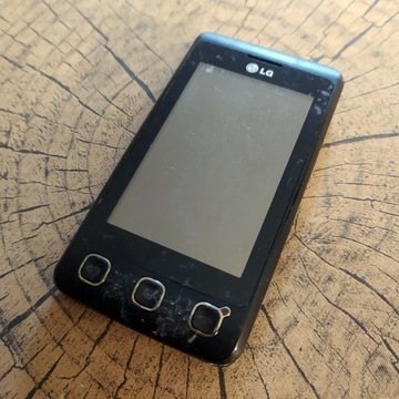Telefon LG KP500 + bateria - niesprawdzony