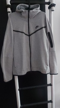 Nike Tech Fleece męska bluza z kapturem szara  XL