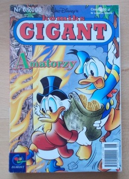 Komiks GIGANT nr 6/2000  AMATORZY stan bdb