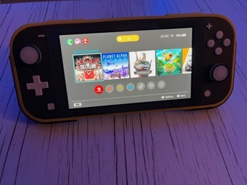 Nintendo Switch Lite Zestaw Grip Etui Case