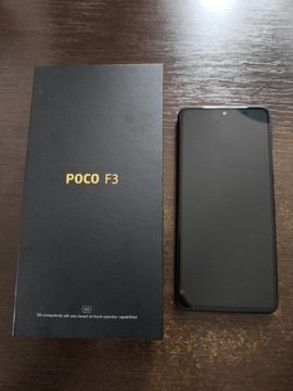 Xiaomi POCO F3 5G 6/128GB czarny komplet