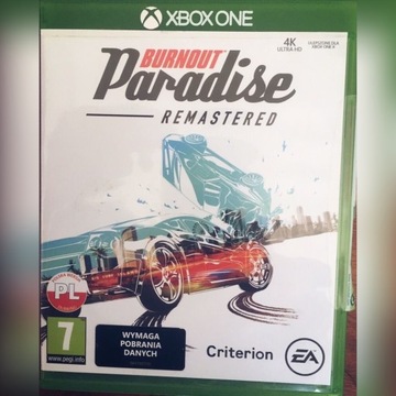 Burnout Paradise 4K Ultra HD Xbox One