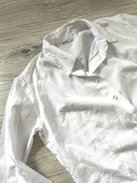 Biała koszula klasyczna gładka Okay 36 S