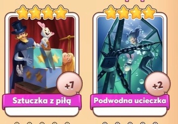 Coin Master Sztuczka z piłką + Podwodna ucieczka