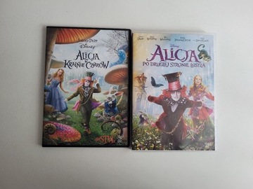 Bajki DVD Alicja W Krainie Czarów & Alicja Po Drug