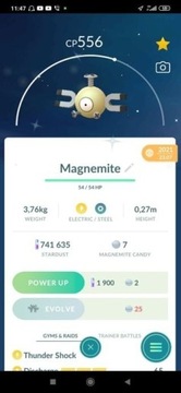 Shiny Magnemite Pokemon Go 3 level przyjaźni trade