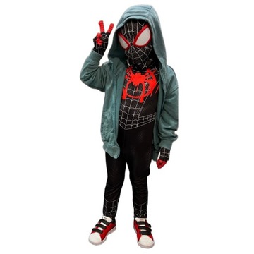 Kostium Spiderman Miles Morales Maska Premium r100