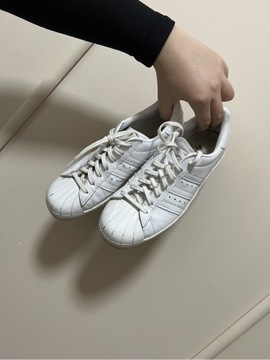 Adidas Białe buty sneakersy 80s