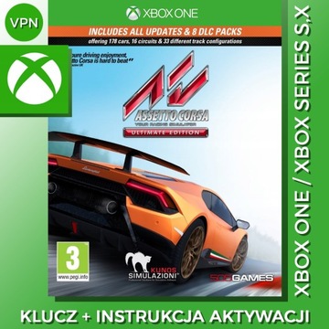 Assetto Corsa ULTIMATE Xbox ONE series X S klucz