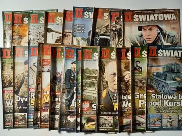 II Światowa magazyn 2016-19 32 szt. UNIKAT