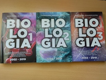 Biologia 2002-2019 Dariusz Witowski 3 tomy