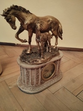 Pamiątka PRL zegar z koniem