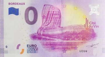 Francja 0 Euro - BORDEAUX 2019 UNC