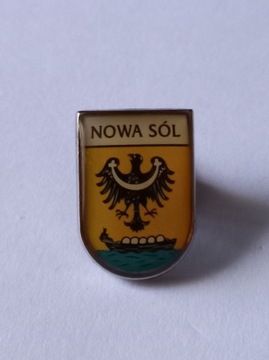 Herb miasta Nowa Sól przypinka pin odznaka wpinka