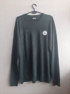 Zielony sweter XXL
