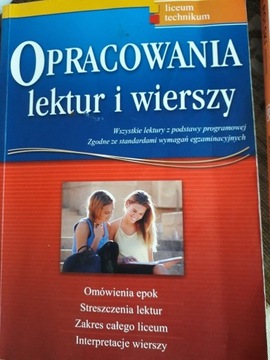 Książki z polskiego do matury 