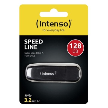 Intenso Speed Line USB 3.2 Gen 1x1 128Gb czarny 