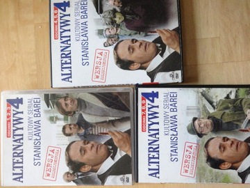 ___ DVD "Alternatywy 4", jak nowe, wszystkie odc.