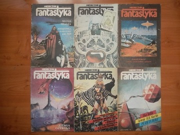 Fantastyka 1983r., 8 czasopism Funky Koval Polch  