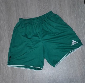 Spodenki ADIDAS XS  r. 158 zielone