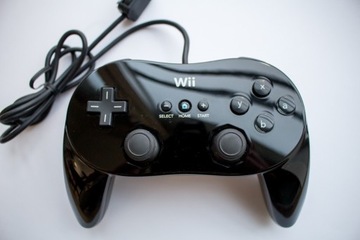 Nintendo Wii Classic Pro Controller Czarny RVL-005