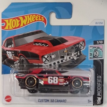 HOT WHEELS CUSTOM '68 CAMARO