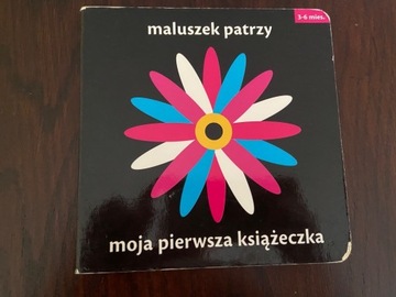 Książeczka kontrastowa maluszek patrzy 3- 6m