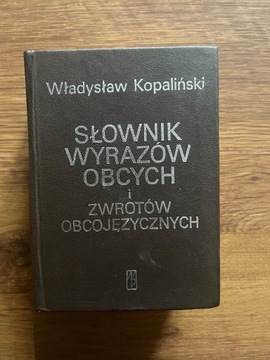 Kopaliński Słownik wyrazów obcych i (...)