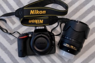 Nikon D5500 + obiektyw 18-140VR niski przebieg