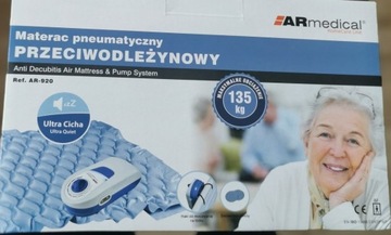 Materac pneumatyczny przeciwodleżynowy ARmedical