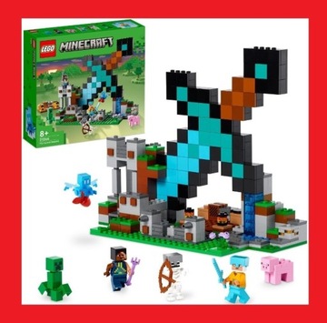 LEGO MINECRAFT 21244 Bastion miecza